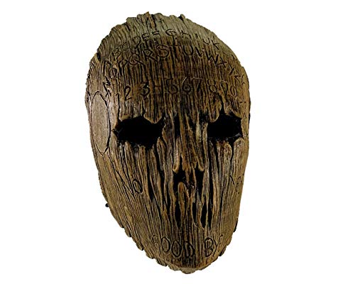 Generique - Spirituelle Ouija-Maske für Erwachsene braun von Ghoulish Productions