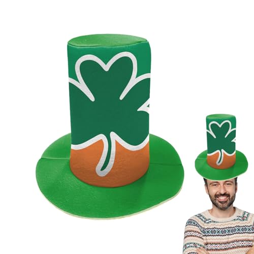 Générique St. Patricks Day Hut – Shamrock Headswear Irish | Zubehör für den Green St Patricks Day, Party Supplies Topper, Zubehör für Erwachsene, Zubehör für Erwachsene Générique St. Patricks Day Hut – Shamrock Headswear Irish | Zubehör für den Green St Patricks Day, Party Supplies Topper, Zubehör für Erwachsene, Zubehör für Erwachsene von Générique