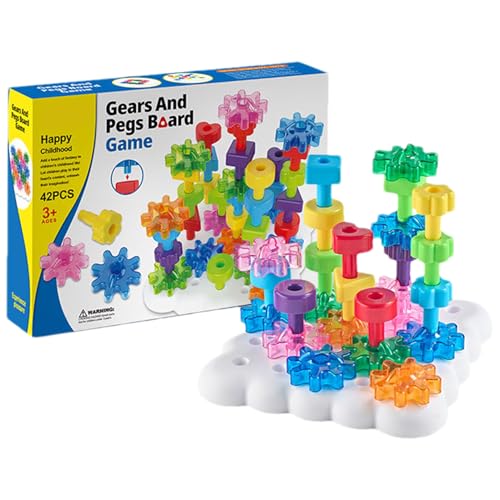 Générique Stapelbare Puzzles für – Spielerische Lernspiele, lustiges Gesellschaftsspielzeug | Farbenfrohes und stimulierendes Stapelspiel für kognitive Entwicklung, perfekte Geschenkidee für Alter, a von Générique