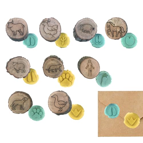 Générique Stempel mit Tierabdruck | Deko-Stempel, Holzstempel, Tierpfotenstempel, Kunststempel, kreativ, dekorativ für Stempel Générique Stempel mit Tierabdruck | Deko-Stempel, Holzstempel, Tierpfotenstempel, Kunststempel, kreativ, dekorativ für Stempel von Générique
