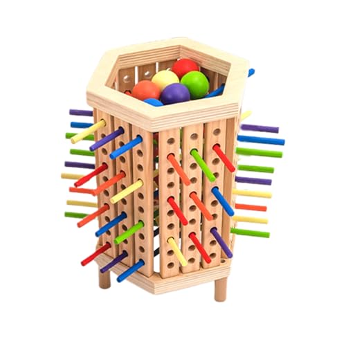 Générique Stick Tower Game – Spielzeug des Ballturms aus Holz, buntes Holzstäbchen-Set | Balancespiele, Lernspielzeug für Kleinkinder, Lernaktivität Générique Stick Tower Game – Spielzeug des Ballturms aus Holz, buntes Holzstäbchen-Set | Balancespiele, Lernspielzeug für Kleinkinder, Lernaktivität von Générique