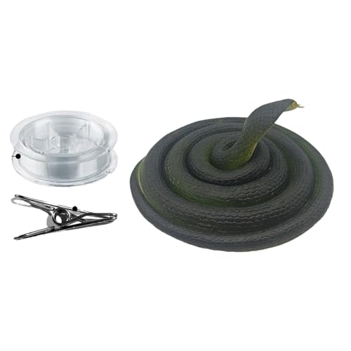 Générique String Snake, Clip auf Farce Snake, Simulationsspielzeug | interaktive Halloween-Sachen, lustiges Partyzubehör für Erwachsene, Jugendliche Générique String Snake, Clip auf Farce Snake, Simulationsspielzeug | interaktive Halloween-Sachen, lustiges Partyzubehör für Erwachsene, Jugendliche von Générique