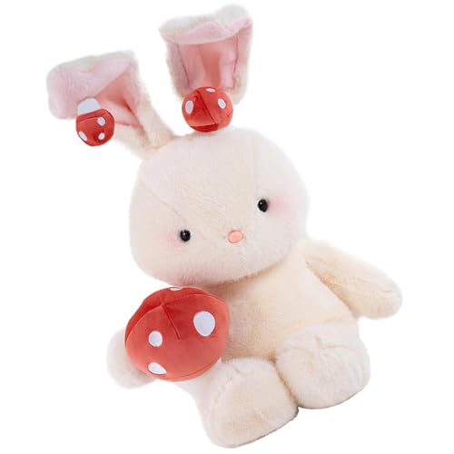 Générique Stuffed Animal, Stuffed Figur, Cute Cuddly Character Collection Easter Theme Bunny with Hugging Mushroom Soft and Comfortable, Plush Doll for Home Decoration Générique Stuffed Animal, Stuffed Figur, Cute Cuddly Character Collection Easter Theme Bunny with Hugging Mushroom Soft and Comfortable, Plush Doll for Home Decoration von Générique