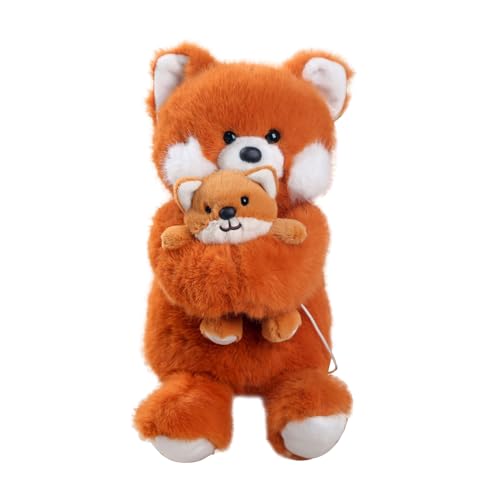 Générique Stuffed Animal Toy, Plush Fox Family, Soft Cute Doll Huggable Cute Figur Mommy & Baby Pillow Companion und Cuddly for Kids Erwachsene, 40,5 cm hoch Générique Stuffed Animal Toy, Plush Fox Family, Soft Cute Doll Huggable Cute Figur Mommy & Baby Pillow Companion und Cuddly for Kids Erwachsene, 40,5 cm hoch von Générique