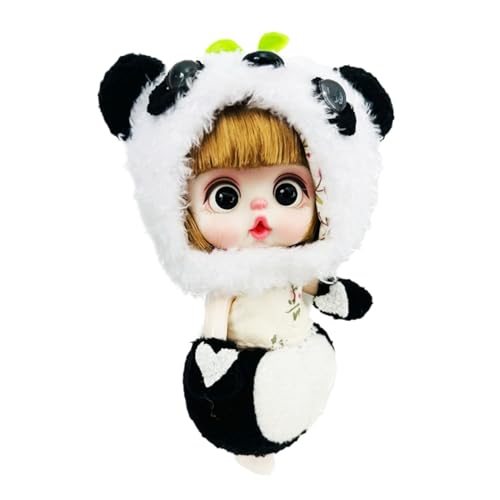 Générique Stuffed Girl, Posable Big Eyes Fashion with Pajamas Dresses, 5,71 Inches Imaginative Pretend Play Toy for Girls, Celebrate Favors and Collectible Parties Favor Posabled Générique Stuffed Girl, Posable Big Eyes Fashion with Pajamas Dresses, 5,71 Inches Imaginative Pretend Play Toy for Girls, Celebrate Favors and Collectible Parties Favor Posabled von Générique