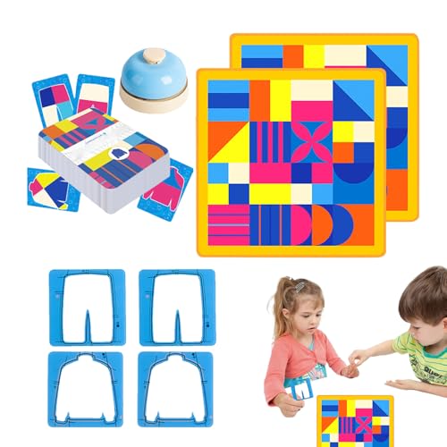 Générique Tailor Master Game – interaktives Sortieren der Form | Spielspielzeug mit Motiv | Tour und Match für Kleinkinder, Entwicklung des Lernens, Spaß am Spielzeug von Générique