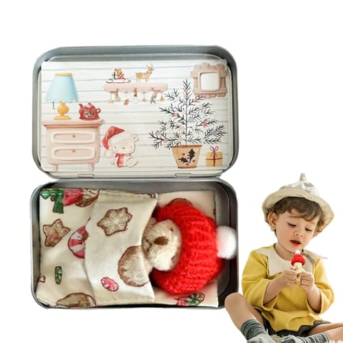 Générique Taschenbär-Umarmung für Kinder, kleiner Taschenbär, Plüschtiere, Weihnachtsplüsch, Jungen, Taschenbär, interessant für die Spielzeugsammlung von Générique