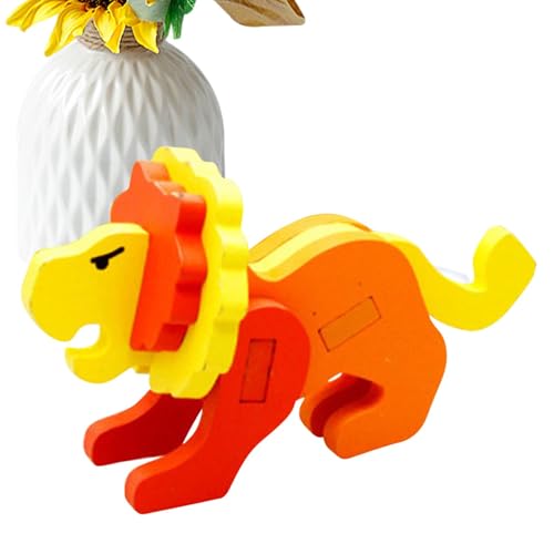 Générique Tierblock-Set, Tierblöcke | Parties fördert -Puzzle-Bausteine Tiere, exquisite Bausteine, Tierspielzeug für Geburtstag, Ostern, Party von Générique