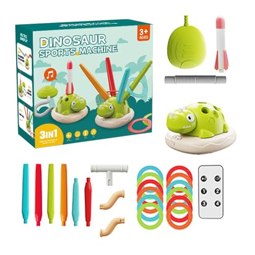 Générique Tossing Game Toy, Dinosaur Outdoor Game, Jump Rope, integrierte Musikfunktion, Multifunktions Remote Control, für Kinder Yard Family Play, 12 x 8 x 5 cm von Générique