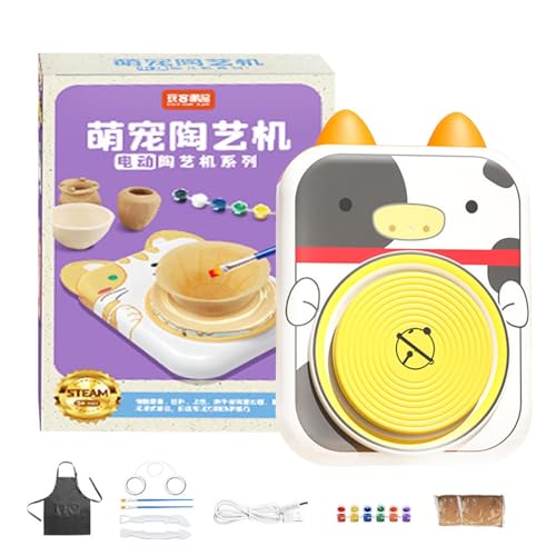 Générique USB Pottery Wheel, Kids Pottery Wheel Kit, Lernwerkzeug, lustiges und interaktives Design, kompakt und einfach zu bedienen, 33,7 x 23,6 x 5,8 cm, perfekt für Familie, Freunde Générique USB Pottery Wheel, Kids Pottery Wheel Kit, Lernwerkzeug, lustiges und interaktives Design, kompakt und einfach zu bedienen, 33,7 x 23,6 x 5,8 cm, perfekt für Familie, Freunde von Générique