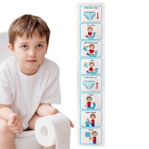 Générique Visueller Töpfchenlernkalender - visuelle Tabelle für das Toilettentraining - Toilettentafelaufkleber - visuelle Hilfekarten für Générique Visueller Töpfchenlernkalender - visuelle Tabelle für das Toilettentraining - Toilettentafelaufkleber - visuelle Hilfekarten für von Générique
