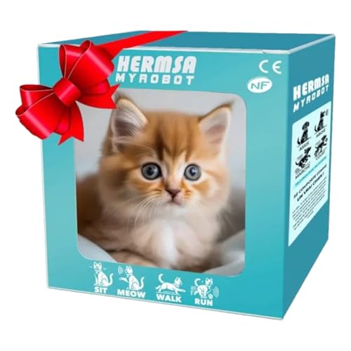 Générique Walking Cat Toy, animierte Spielzeugkatzen mit Geräusch, Robotic Tiere, elektronische Tiere, Simulations-Action-Figur für drinnen und draußen, Schlafzimmer, Spaß, 15,9 x 11,9 x 9,4 cm Générique Walking Cat Toy, animierte Spielzeugkatzen mit Geräusch, Robotic Tiere, elektronische Tiere, Simulations-Action-Figur für drinnen und draußen, Schlafzimmer, Spaß, 15,9 x 11,9 x 9,4 cm von Générique