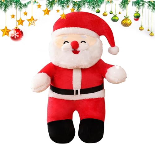 Générique Weiches Spielzeug, Weihnachtsmannkissen, Weihnachtsmann, niedlicher Weihnachtsmann, gefüllt, Kissen für Weihnachtsfeier, saisonale Dekoration, alter Mann für Schlafzimmer, Wohnzimmer von Générique
