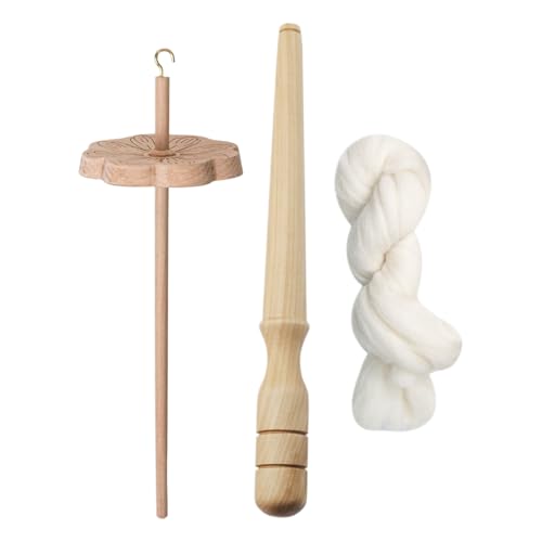 Générique Wooden Drop Spindle – Top Whorl Yarn Spinner Wheel, Durable Sewing Tool | Hobby Knitting Supply for Häkeln Weaving, Handausrüstung für Faserkünstler Thread Wool Cotton Flax handgefertigt C Générique Wooden Drop Spindle – Top Whorl Yarn Spinner Wheel, Durable Sewing Tool | Hobby Knitting Supply for Häkeln Weaving, Handausrüstung für Faserkünstler Thread Wool Cotton Flax handgefertigt C von Générique