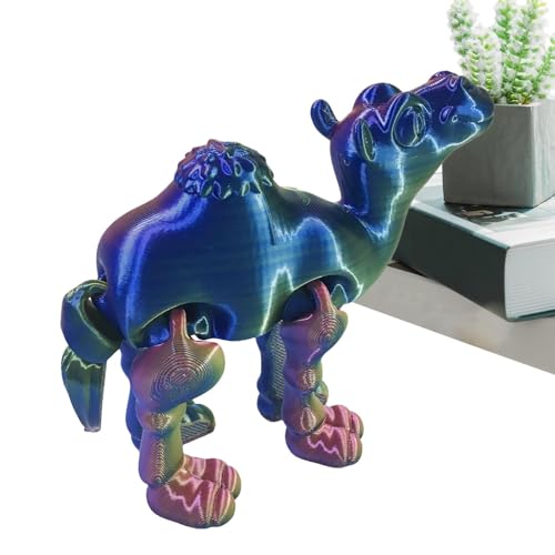 Générique Wüstenfiguren, Figuren von kleinen Wüstentieren – Wüstentiere bedruckt in | Modell mit aktiven gemeinsamen Tieren für interessantes Lernspielzeug von Générique