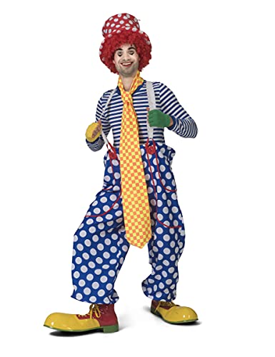 Generique komisch Lange Clown-Krawatte Karneval-Accessoire gelb-orange Generique komisch Lange Clown-Krawatte Karneval-Accessoire gelb-orange von Generique