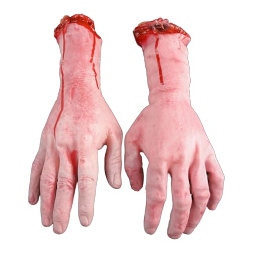 Geschnittene menschliche Vereinigung - Halloween blutige Arm-Dekoration, realistisches Kostümzubehör | Gruseliger Aarm mit Gaze für einen Streich, gruselige Konfiguration Vampirparty H Geschnittene menschliche Vereinigung - Halloween blutige Arm-Dekoration, realistisches Kostümzubehör | Gruseliger Aarm mit Gaze für einen Streich, gruselige Konfiguration Vampirparty H von Générique