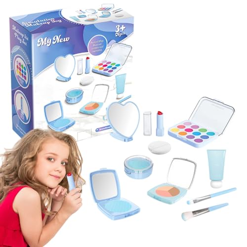 Girls Pretend Makeup, Girls Makeup Set, Little Girls Toys, Complete Pretend Cosmetics Kit, Great for Eltern-Kind-Interaktion, Girl Pretend Cosmetics Set for Kids, 6,1 x 5,51 x 2,36 cm Girls Pretend Makeup, Girls Makeup Set, Little Girls Toys, Complete Pretend Cosmetics Kit, Great for Eltern-Kind-Interaktion, Girl Pretend Cosmetics Set for Kids, 6,1 x 5,51 x 2,36 cm von Générique