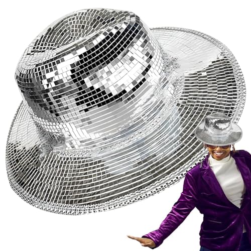 Glitter Cowboy Hat, Bling Cowgirl Hat, Kostüm Zubehör, 33,58 x 30,5 x 10,92 cm, einzigartige Party Headwear, Cosplay Props, Kleid für Bachelorette Party Glitter Cowboy Hat, Bling Cowgirl Hat, Kostüm Zubehör, 33,58 x 30,5 x 10,92 cm, einzigartige Party Headwear, Cosplay Props, Kleid für Bachelorette Party von Générique