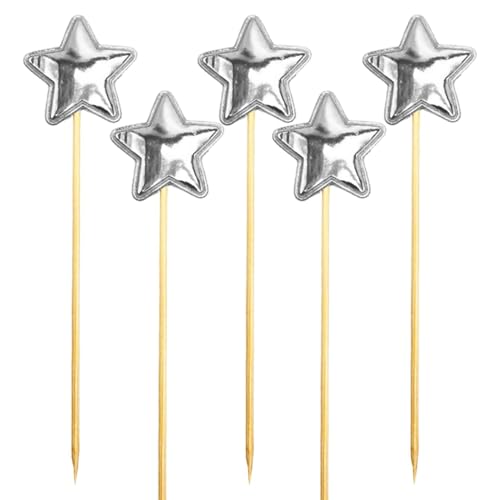 Glitter Star Cake Toppers Stick – Sterne zum Thema Kuchen Topper | Interaktive Geburtstagstorten-Topper für , Geburtstag, Gake Toppers für Kuchendekorationen Glitter Star Cake Toppers Stick – Sterne zum Thema Kuchen Topper | Interaktive Geburtstagstorten-Topper für , Geburtstag, Gake Toppers für Kuchendekorationen von Générique