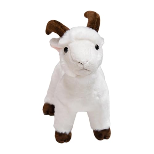 Goat Stuffed Animal | Animal Doll Stuffed Goat | Lightweight Stuffed Goat Plush Toy | Animal Doll Cute Soft Decorative Plushie Stuffed Doll Animal Plush | Kids Goat Stuffed Toy Suitable for Kid von Générique