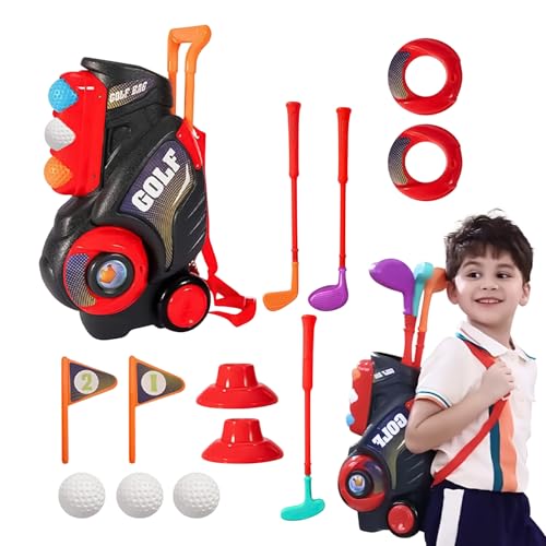 Golfschläger für 3-5 Jahre | Indoor-Golfspiel, Lernspielzeug für den Einsatz im Garten im Hinterhof zu Hause bei Geburtstagsfeiern und Aktivitäten für Golfschläger für 3-5 Jahre | Indoor-Golfspiel, Lernspielzeug für den Einsatz im Garten im Hinterhof zu Hause bei Geburtstagsfeiern und Aktivitäten für von Générique
