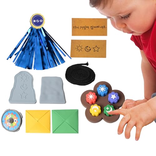Gong Gi Game, Jack Stone Traditional Toy, 3,54 in Hand-Eye Koordination Training, Pebble Playset Family Fun, Outdoor Games Perfect for Skill Development, Recreational Play von Générique