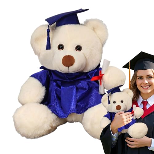 Graduation Bear, Bär mit einem endgültigen Hydrocyo-Spielzeug | Stuff Final Bear, kuschelige Plüschtiere weich und bequem Plüschtiere gefüllt mit Plüsch Bär fertig Plüschtier Spielzeug aus von Générique