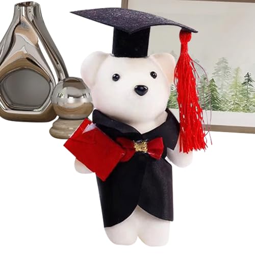 Graduation Bear Klasse von 2025 – Plüschtier mit Mütze und Abschluss | KeepSake 8 Zoll für weiches Spielzeug für Kindergarten, Schule, Universitätsabsolventen | Ideal für Graduation Bear Klasse von 2025 – Plüschtier mit Mütze und Abschluss | KeepSake 8 Zoll für weiches Spielzeug für Kindergarten, Schule, Universitätsabsolventen | Ideal für von Générique