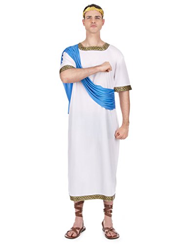 Griechischer Gott Kostüm für Herren Einheitsgröße (42) von Generique -