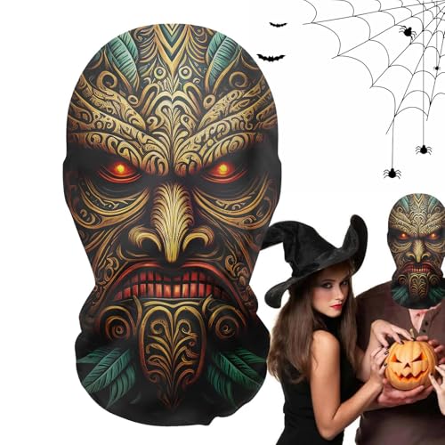 Gruselige Maske böse Geist, Halloween Horrormaske, Gruselige Maske Realistische Mesh Geistermasken für Erwachsene, böse Geistermaske, gruseliges Halloween-Kostüm aus Mesh Gruselige Maske böse Geist, Halloween Horrormaske, Gruselige Maske Realistische Mesh Geistermasken für Erwachsene, böse Geistermaske, gruseliges Halloween-Kostüm aus Mesh von Générique