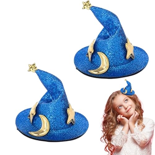 Gruselige kleine Haarklammern, gruselige Haarnadeln, 2 Stück Haarspange, Halloween-Kleidungsnadel, Haarnadeln für Frauen, glänzende Stern und Mond Kostüme, abdecken Gruselige kleine Haarklammern, gruselige Haarnadeln, 2 Stück Haarspange, Halloween-Kleidungsnadel, Haarnadeln für Frauen, glänzende Stern und Mond Kostüme, abdecken von Générique