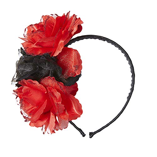W WIDMANN MILANO Party Fashion 04131 - Blumen Haarreif, Accessoire, Haarschmuck, Kopfschmuck, Halloween, Karneval, Fasching, Mottoparty von W WIDMANN MILANO Party Fashion