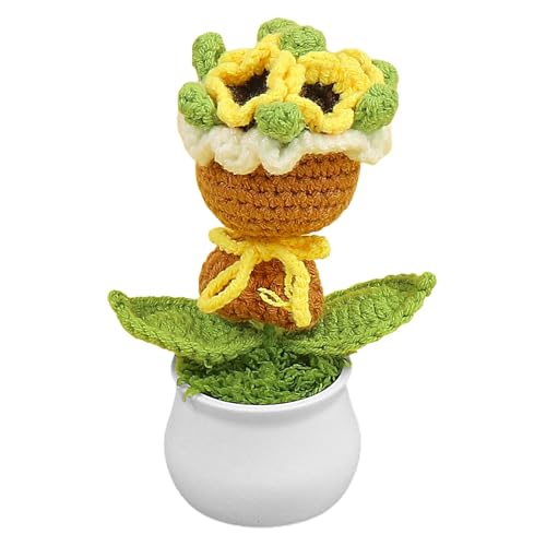 Häkelblume, gehäkelte Blumen | Handgemachter Blumenstrauß im, gehäkelt, gestrickt, niedliches Büro-Dekorationsgeschenk für Frauen, Mama, zum Muttertag, Häkelblume, gehäkelte Blumen | Handgemachter Blumenstrauß im, gehäkelt, gestrickt, niedliches Büro-Dekorationsgeschenk für Frauen, Mama, zum Muttertag, von Générique