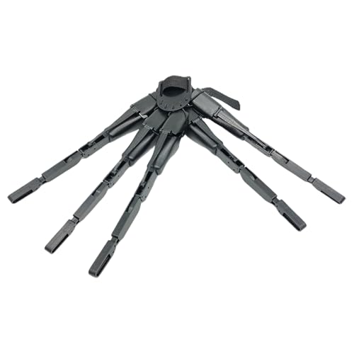 Halloween-Finger – flexible Gelenkfinger schwarz | Fingerverlängerung aus Skelettknochen | Gruselige Krallenhand für Cosplay | falsche D-Oigts für Geisterkostüm von Générique