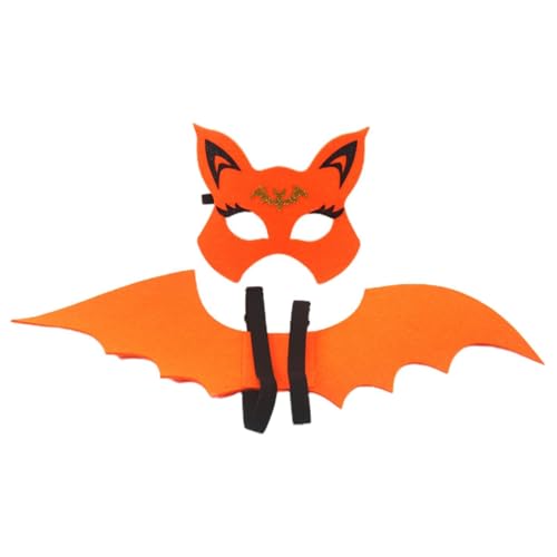 Halloween Fledermausflügel - Halloween Fledermausflügel für Kinder | Kostüm Set, Cosplay Kostüme mit Fledermausauauaugenmaske | Kostüm Halloween Fledermausflügel - Halloween Fledermausflügel für Kinder | Kostüm Set, Cosplay Kostüme mit Fledermausauauaugenmaske | Kostüm von Générique