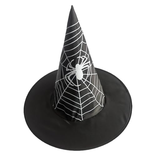 Halloween Hexenhut Hexenhut Halloween Kostüm Hexenhut Hexenhut Hexenhüte Hexenkostüm Zubehör Hexenkostüme Halloween Hexen Requisiten Neuheit Caps von Générique