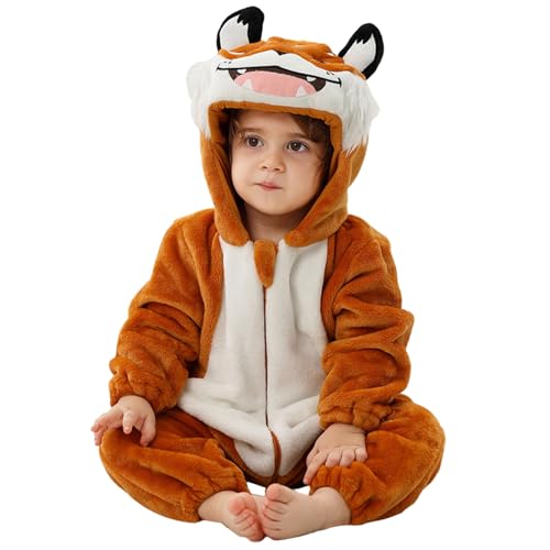 Halloween-Kostüm, Baby, Overall, Cosplay, Tier, Langarm, Flanell, Kostüm, Säugling, Mädchen, Jungen, Verkleidung, Karneval, Halloween, Baby, Mädchen, mit Druckknopfverschluss, Kostüme Halloween-Kostüm, Baby, Overall, Cosplay, Tier, Langarm, Flanell, Kostüm, Säugling, Mädchen, Jungen, Verkleidung, Karneval, Halloween, Baby, Mädchen, mit Druckknopfverschluss, Kostüme von Générique