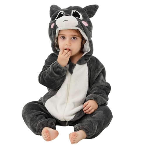 Halloween-Kostüm, Baby, Overall, Cosplay, Tier, Langarm, Flanell, Kostüm, Säugling, Mädchen, Jungen, Verkleidung, Karneval, Halloween, Baby, Mädchen, mit Druckknopfverschluss, Kostüme Halloween-Kostüm, Baby, Overall, Cosplay, Tier, Langarm, Flanell, Kostüm, Säugling, Mädchen, Jungen, Verkleidung, Karneval, Halloween, Baby, Mädchen, mit Druckknopfverschluss, Kostüme von Générique