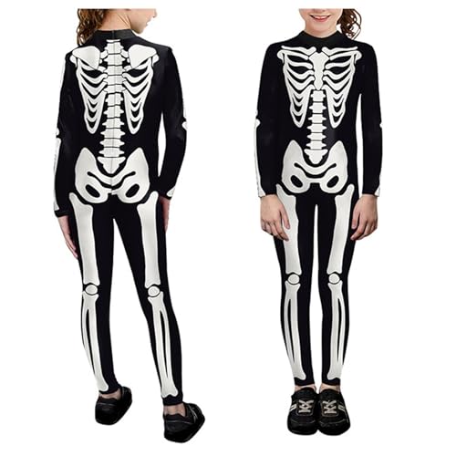 Halloween-Kostüm, Cosplay, bedruckt, Kostüm, Body, Strumpfhose, Show, Kostüm, Jungen, Mädchen, Karneval, Verkleidung Szene mit elastischem Material, Verkleidung für Halloween von Générique
