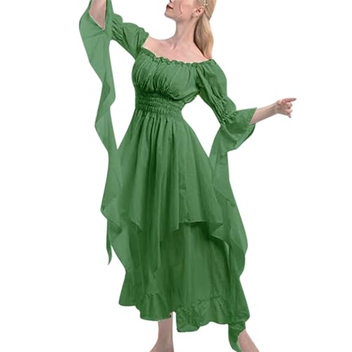 Halloween Kostüm Mittelalterliche Kleider Damen Vintage Lange Kleider Gothic Viktorianische Königin der Renaissance Cosplay Karneval Maskerade Mittelalter Kostüm Langarm Halloween-Kleidung Halloween Kostüm Mittelalterliche Kleider Damen Vintage Lange Kleider Gothic Viktorianische Königin der Renaissance Cosplay Karneval Maskerade Mittelalter Kostüm Langarm Halloween-Kleidung von Générique