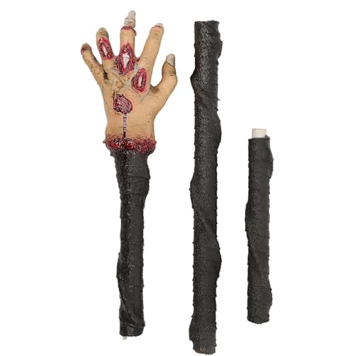 Halloween Kostüm Zubehör, Zaubererstock Kostüm | Robustes Hexen-Zubehör - Authentisches Party-Kostüm-Zubehör mit Hexenstab für bezaubernde Auftritte. von Générique