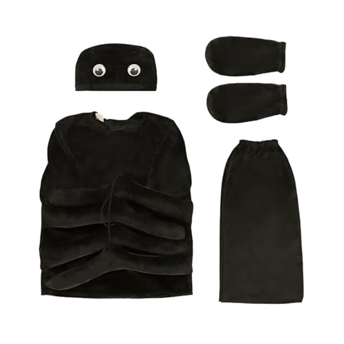 Halloween-Kostüm für Kinder, Spinne, Cosplay, für Rollenspiele, Tiershow und Party, Kostüm, für 3 bis 10 Jahre, Verkleidung für Kinder, Halloween, T462 von Générique
