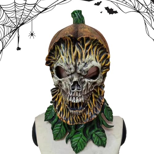 Halloween-Kürbismaske, Kürbismaskendekorationen, Kürbiskopfkostüm, gruselige Kürbismaske, gruselige Kürbismaske, Halloween-Kürbismaske für Mascara Kostüm Halloween-Kürbismaske, Kürbismaskendekorationen, Kürbiskopfkostüm, gruselige Kürbismaske, gruselige Kürbismaske, Halloween-Kürbismaske für Mascara Kostüm von Générique