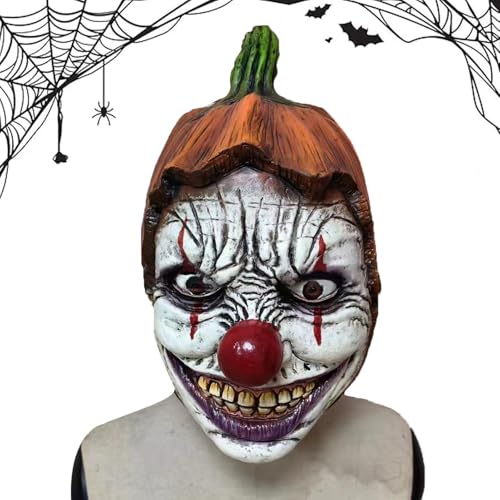 Halloween-Kürbismaske, Kürbismaskendekorationen, Kürbiskopfkostüm, gruselige Kürbismaske, gruselige Kürbismaske, Halloween-Kürbismaske für Mascara Kostüm Halloween-Kürbismaske, Kürbismaskendekorationen, Kürbiskopfkostüm, gruselige Kürbismaske, gruselige Kürbismaske, Halloween-Kürbismaske für Mascara Kostüm von Générique