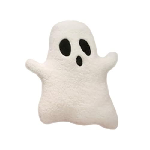 Halloween-Plüschtier – weiße Geisterpuppe aus Plüsch für Halloween – weiche Plüschtiere aus Plüsch – lustiges dekoratives Plüschtier, niedliches Kissen für und von Générique