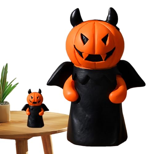 Halloween-Puppen – originelle Kürbis-Figur, dekorative Miniatur für Büro – gruselige Figur für Erwachsene und Partys im Innenbereich zu Hause Küche auf dem Mantel oder Tisch von Générique