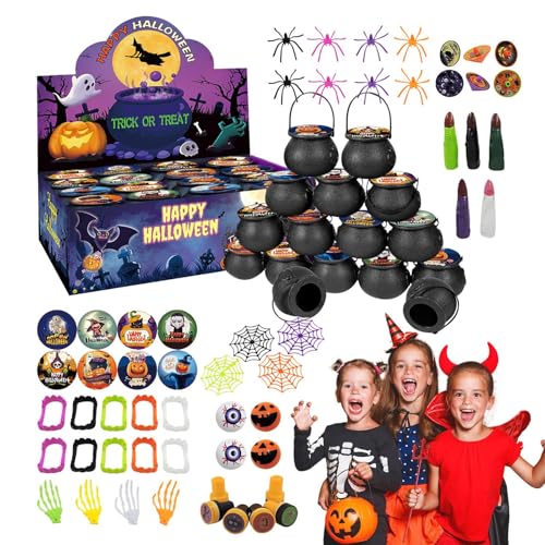 Halloween-Spielzeug – Halloween-Spielzeug für – interaktives Spiel wiederverwendbar und sammelbar im Set für Schule, Karneval, Reisen, Geschenktüten und Belohnungen Halloween-Spielzeug – Halloween-Spielzeug für – interaktives Spiel wiederverwendbar und sammelbar im Set für Schule, Karneval, Reisen, Geschenktüten und Belohnungen von Générique