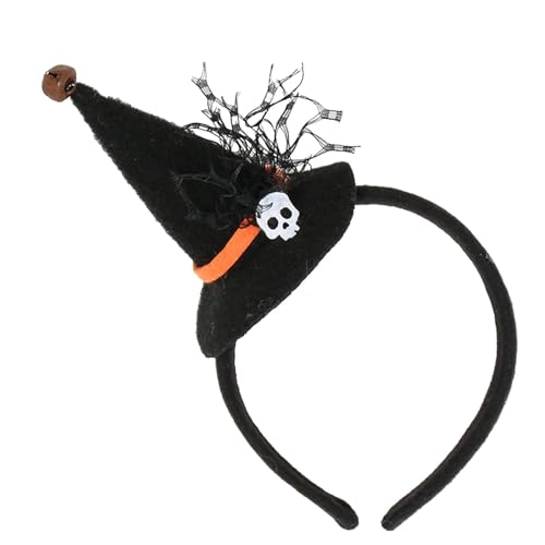 Halloween Stirnbänder für Frauen, Hexenhut Stirnband - Hexenhut Frauen Stirnband | Stylischer Spinnennetz Haarreifen für Cosplay, Maskerade, Bühnenauftritt Halloween Stirnbänder für Frauen, Hexenhut Stirnband - Hexenhut Frauen Stirnband | Stylischer Spinnennetz Haarreifen für Cosplay, Maskerade, Bühnenauftritt von Générique