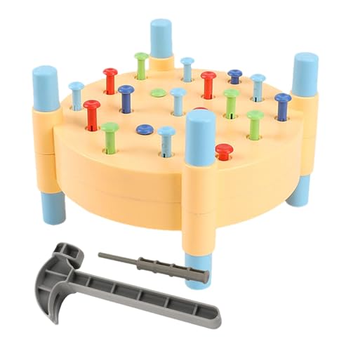 Hammer Hammer Spielzeug, Werkbank Hammer Spielzeug | Pädagogische auf Schlagtisch für den Kindergarten | Mit einem bunten 19-Pfund-Dübelspielzeug, die Hammer Hammer Spielzeug, Werkbank Hammer Spielzeug | Pädagogische auf Schlagtisch für den Kindergarten | Mit einem bunten 19-Pfund-Dübelspielzeug, die von Générique